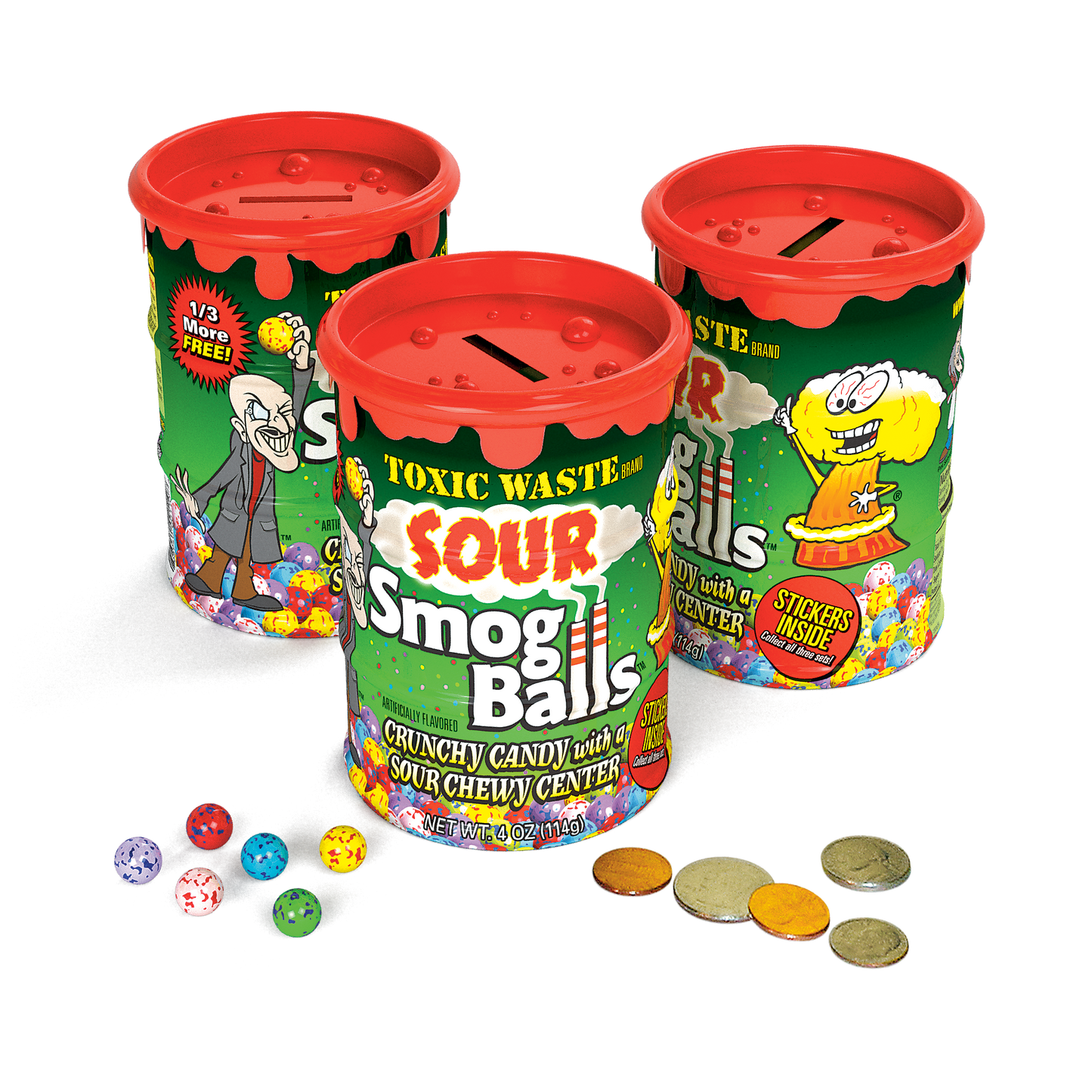 Sour Smog Balls Bank