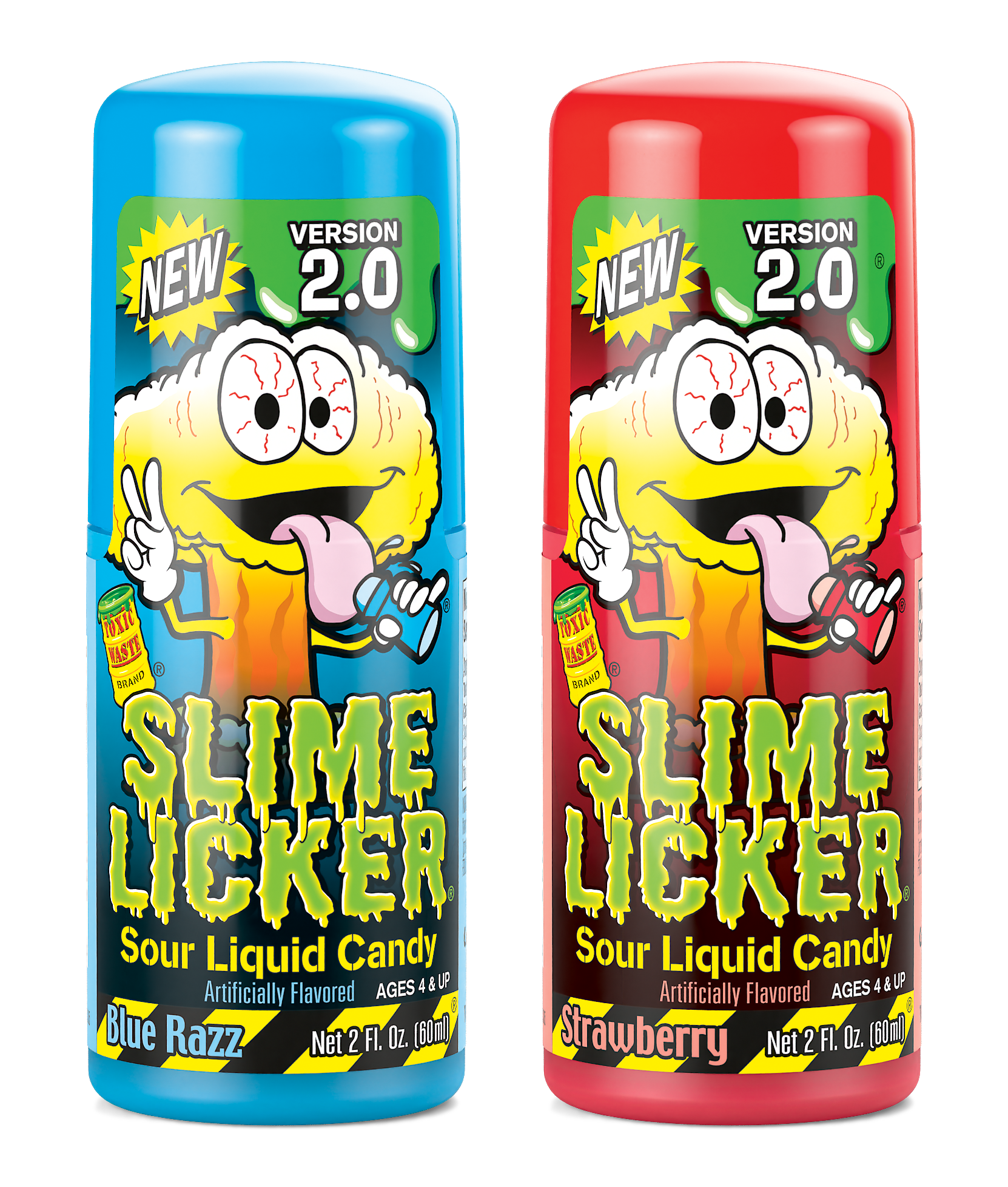 Original Slime Licker 2.0 Flavors: Blue Razz and Strawberry
