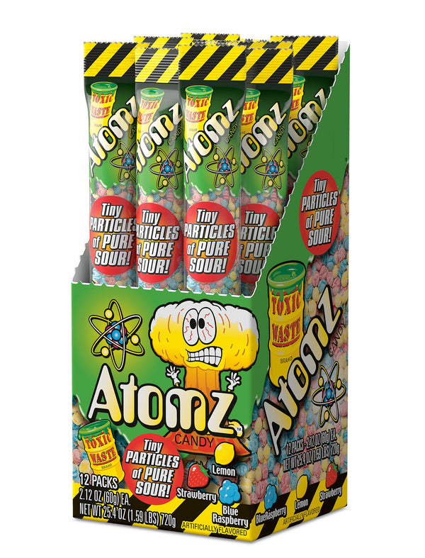 Toxic Waste Atomz Flow Pack Display