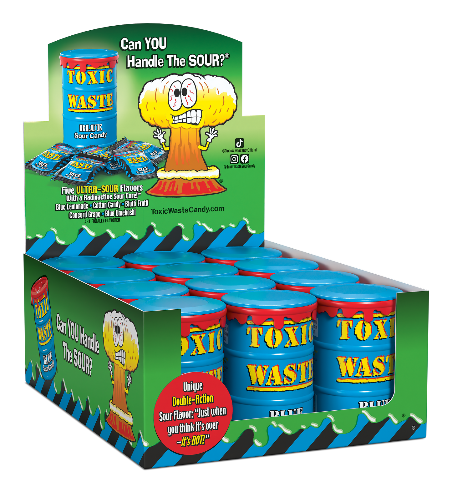 Toxic Waste Blue Drum