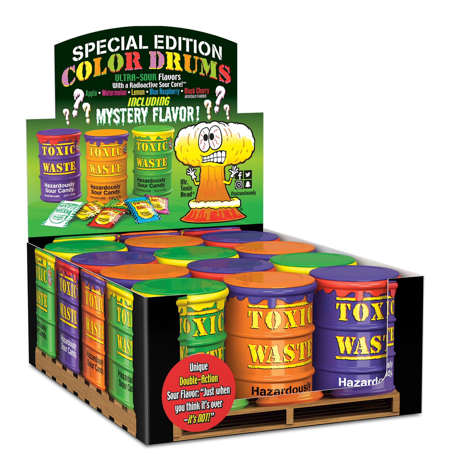 Toxic Waste Special Edition Drum Display