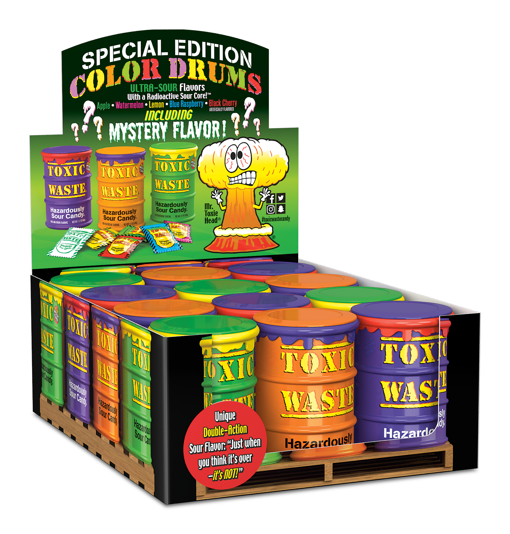 Toxic Waste Special Edition Drum Display