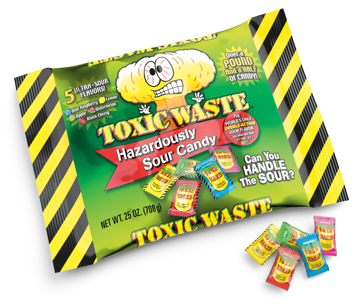 Toxic Waste Singles Foil Bag