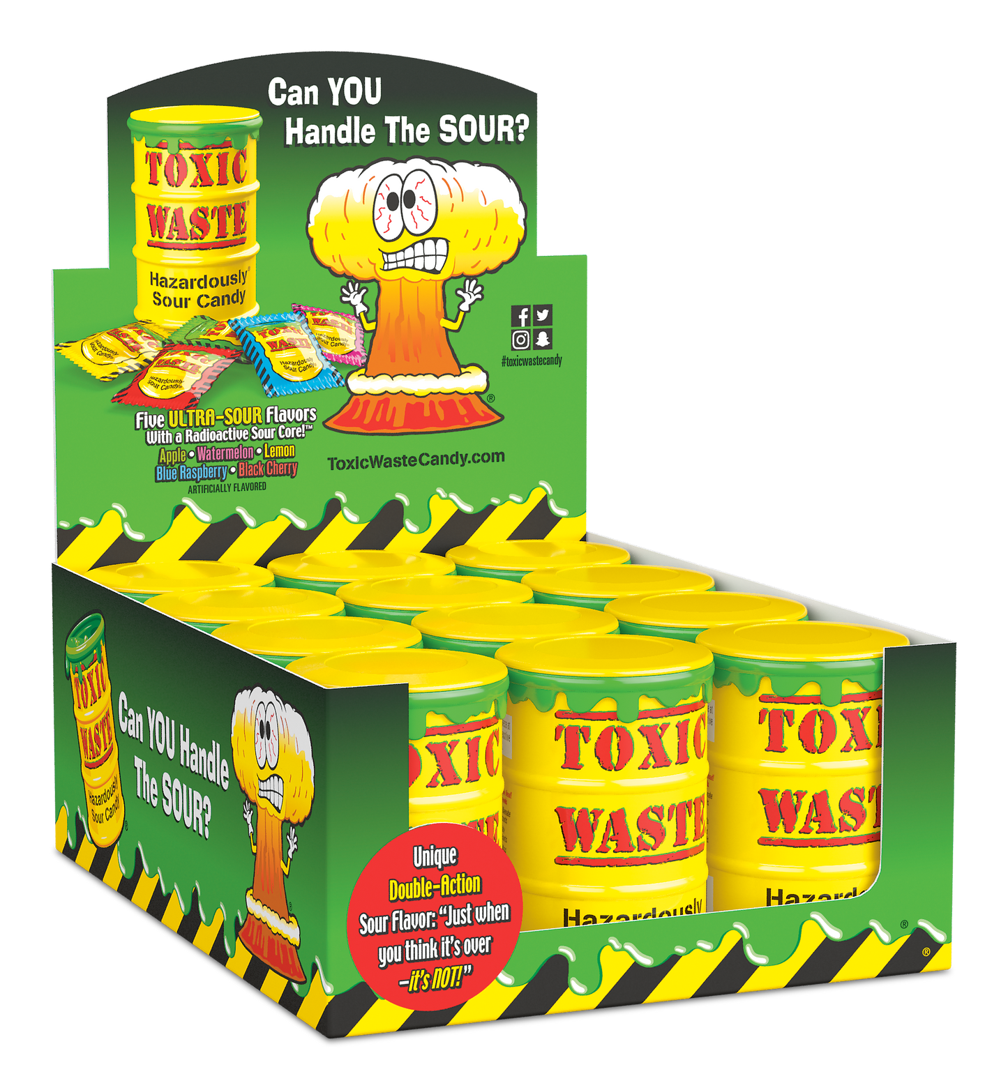 Toxic Waste Yellow Drum