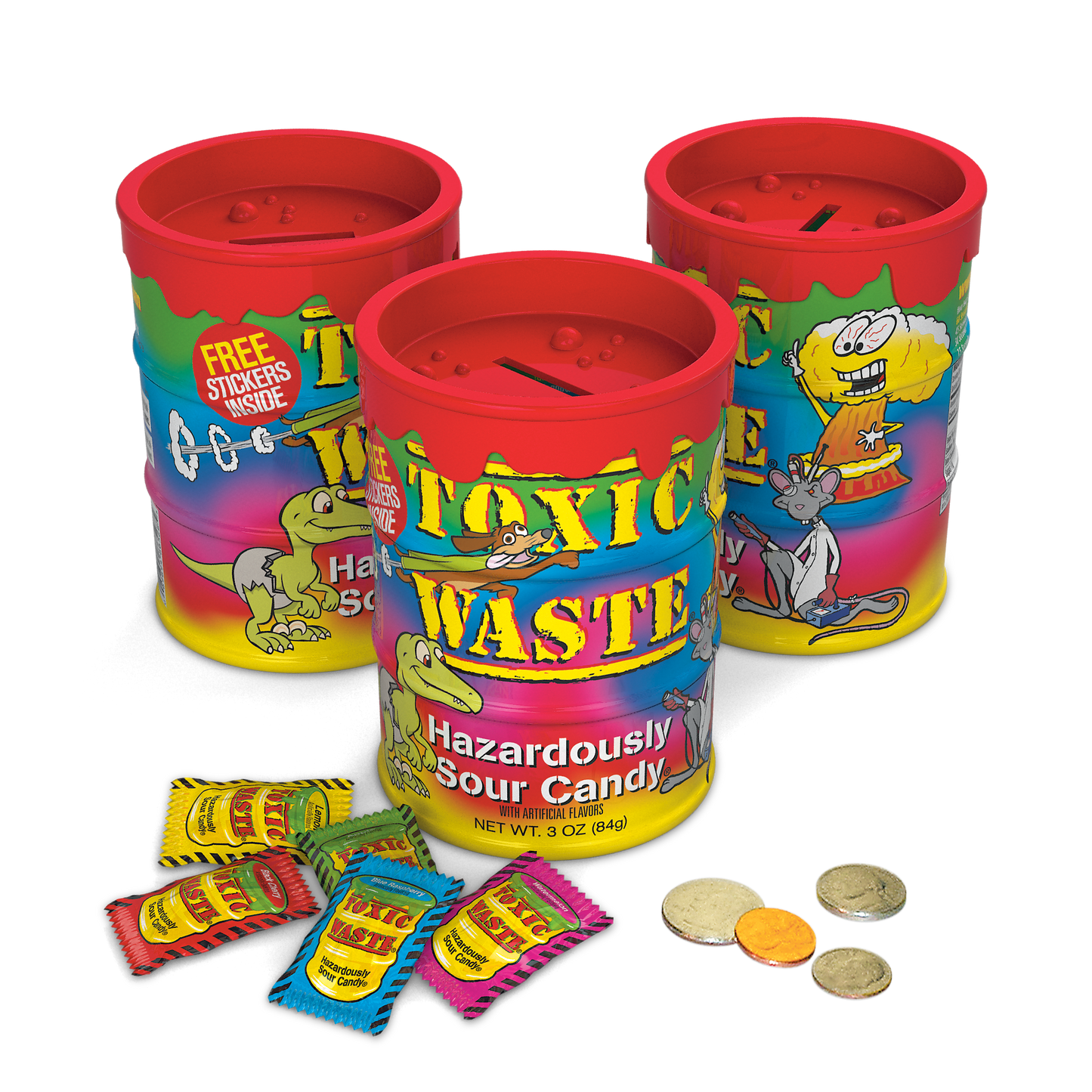 Toxic Waste Tie Dye Bank