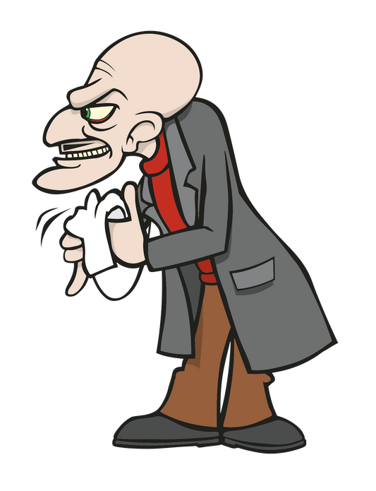 Dr. Igor Smog character polish pose from the Toxic Waste brand