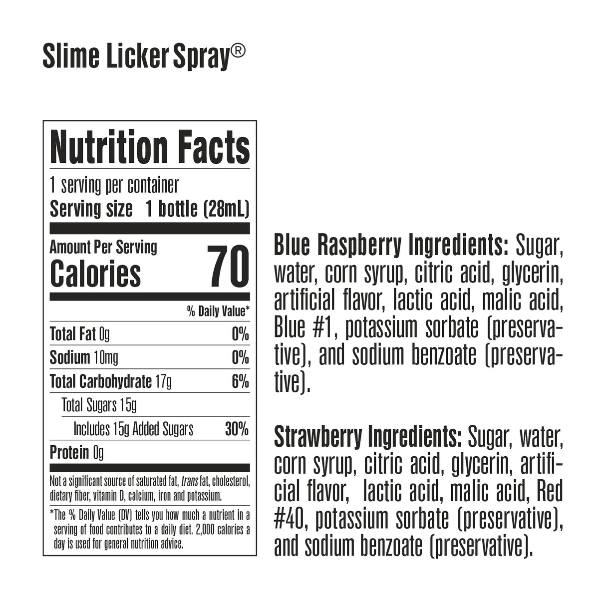 Slime Licker Spray