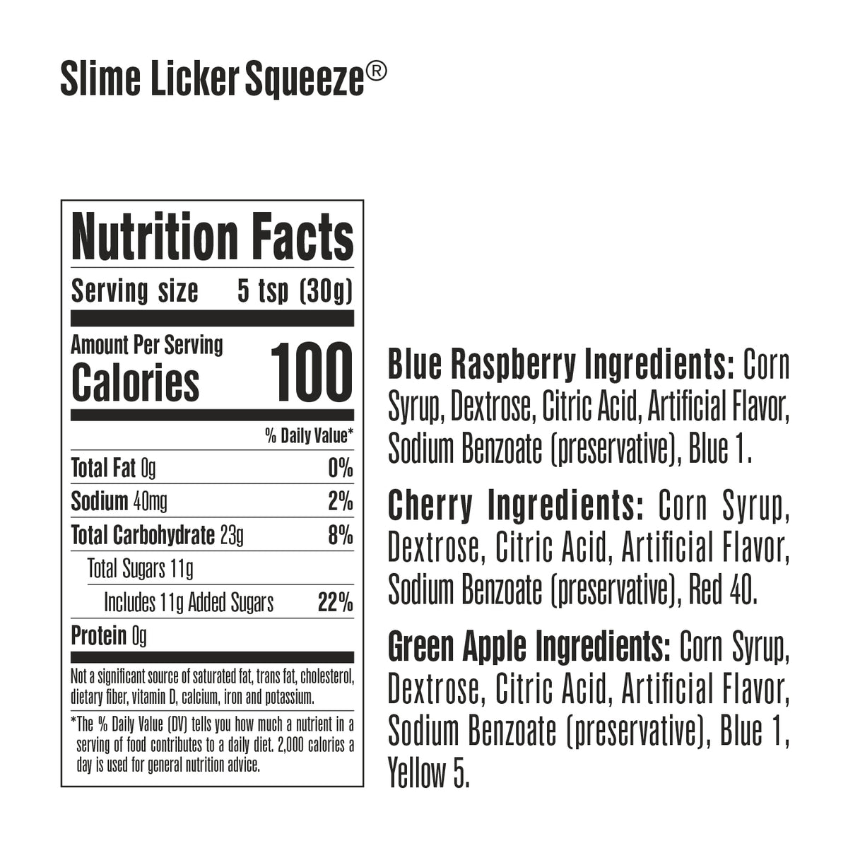 Slime Licker Squeeze