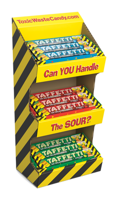 15072 Taffetti 3-Tier Shelf Display