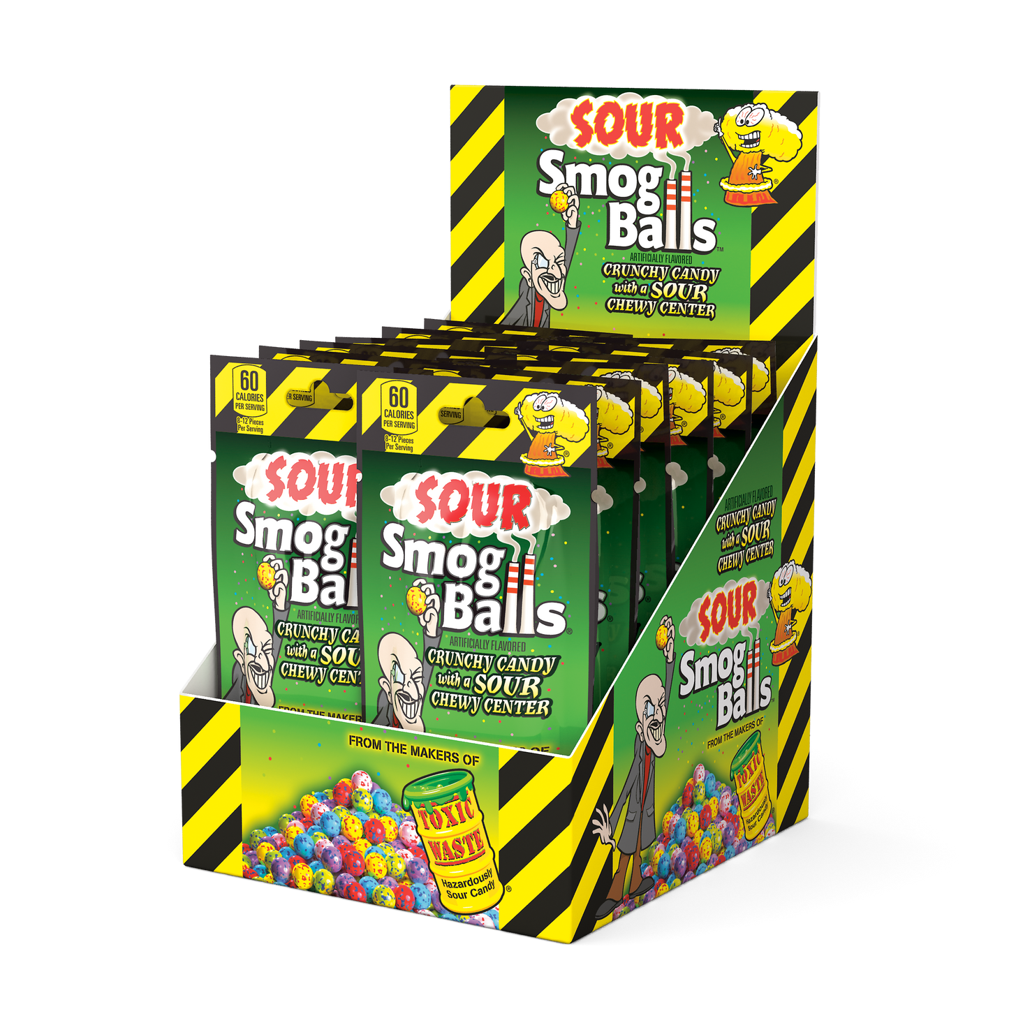 Sour Smog Balls Gusset Bag