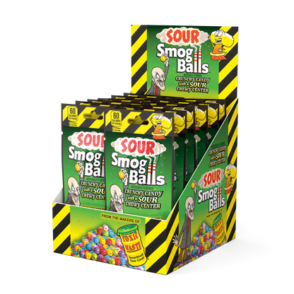 Sour Smog Balls Gusset Bag