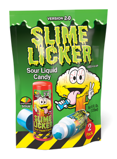 74004 Slime Licker 2.0 Blue Raspberry & Strawberry 2-Pack