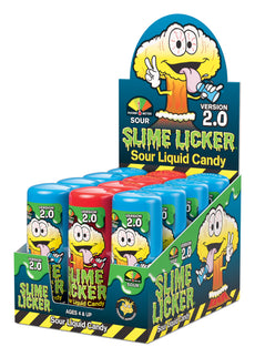 75002 Slime Licker 2.0 Blue Raspberry & Strawberry Display