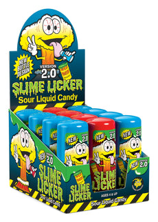75002 Slime Licker 2.0 Blue Razz & Strawberry Display