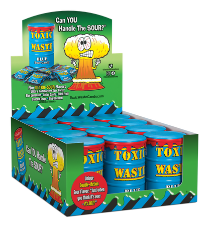 Toxic Waste Blue Drum