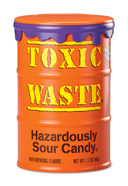 Toxic Waste Red Sour Candy Drum 52g