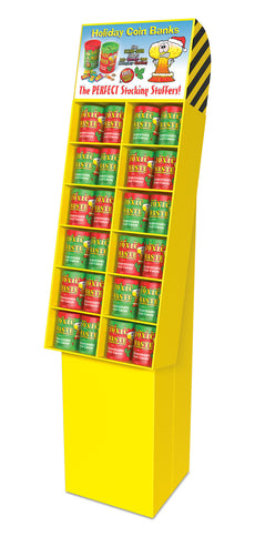88474 Toxic Waste Holiday Drum Floor Display