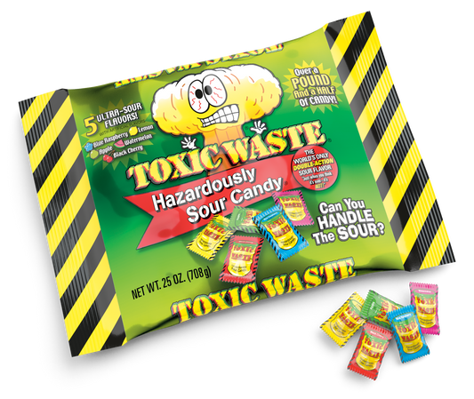 Toxic Waste Singles Foil Bag