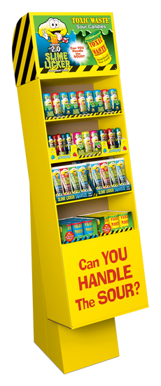 87120 Toxic Waste Slime Licker Combo Floor Display
