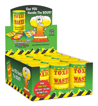 Toxic Waste Yellow Drum