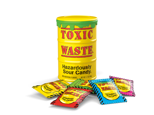 Toxic Waste Yellow Drum
