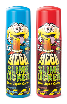 99003 Mega Slime Licker 2.0 Blue Raspberry & Strawberry Units