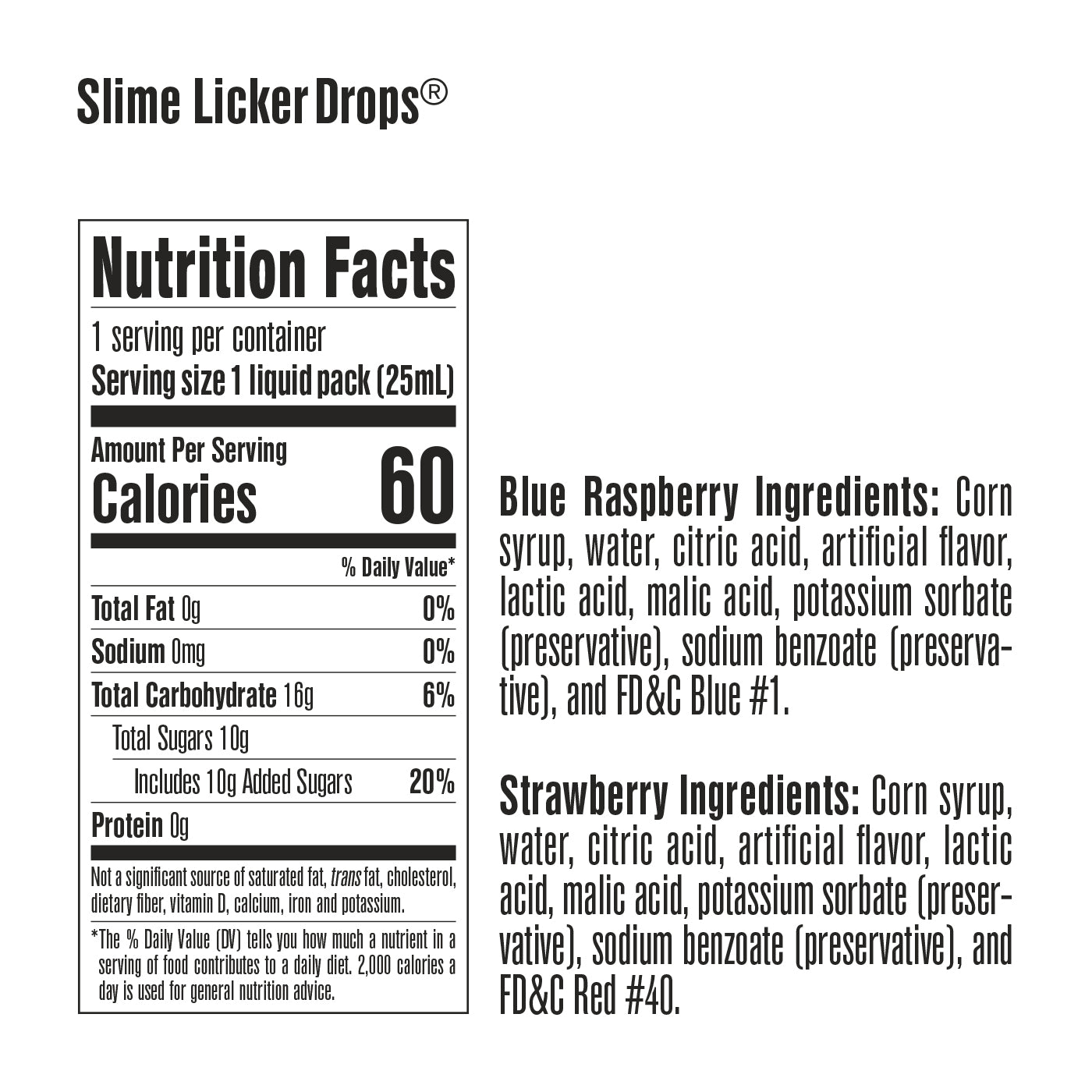 Slime Licker Drops 6-Pack
