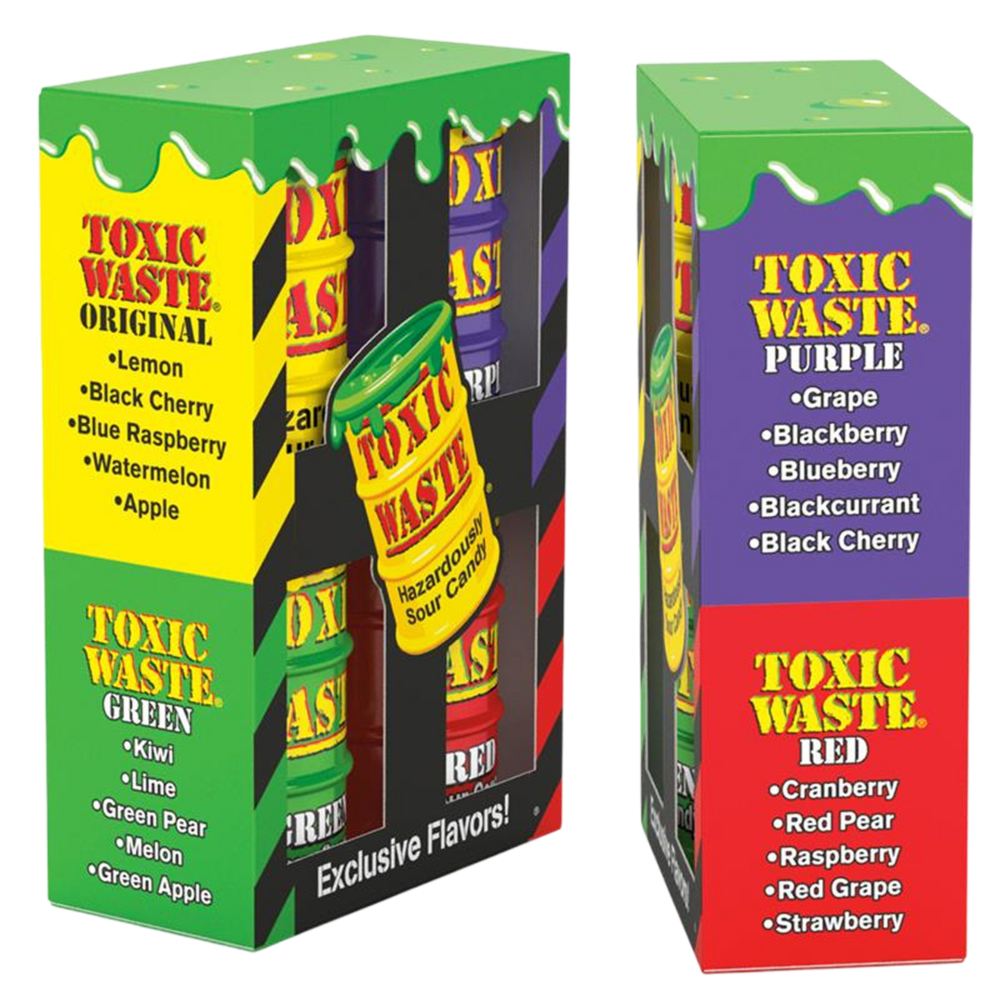 Toxic Waste  4-Pack Drum Variety