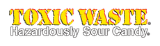 Toxic Waste Logo to use on Green Backgrounds