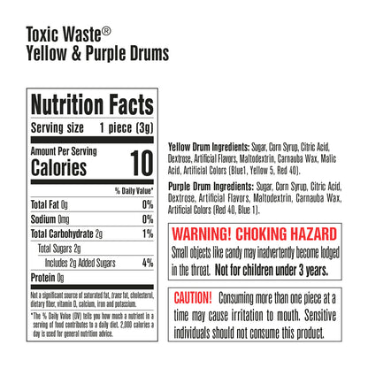 Toxic Waste  4-Pack Drum Variety