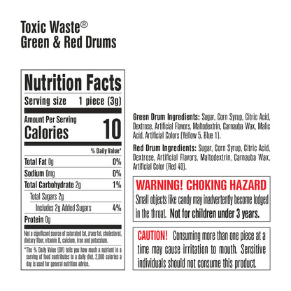 Toxic Waste  4-Pack Drum Variety