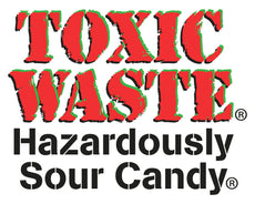 Toxic Waste Stacked Logo - for use on light backgrounds