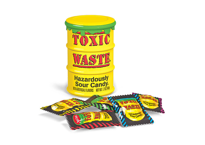 Toxic Waste Candy - Sour Candy Drum