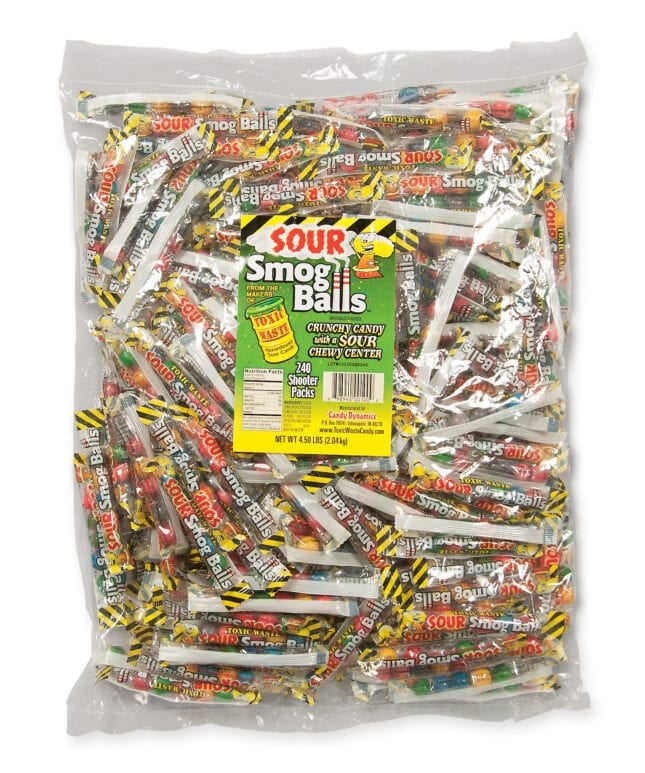 Toxic Waste Smog Balls Sour Candy - Buy Wholesale - CB Distributors