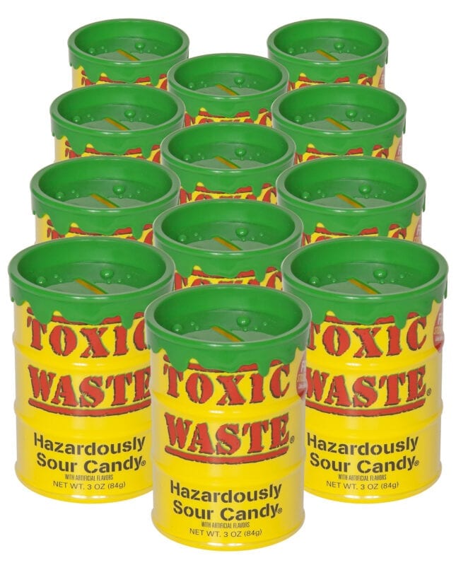 Toxic Waste Sour Candy Bank 3 Oz